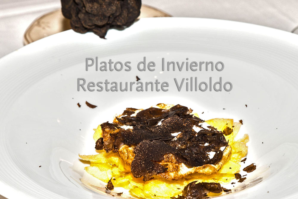 Platos de invierno en Villoldo Madrid